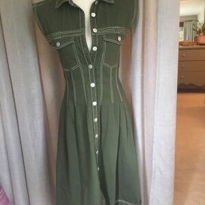Pilcro midi dress